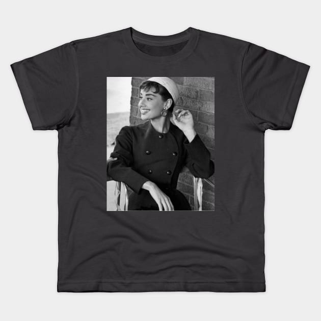 Audrey Kids T-Shirt by Jadenkai